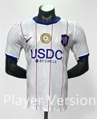 With Patch&Sponsor Player Version Chelsea 2nd Away White Thailand Soccer Jersey AAA-7883