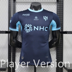 Player Version 26-27 Al Hilal SFC 2nd Away Royal Blue Thailand Soccer Jersey AAA-888