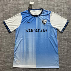 (S-4XL) 26-27 Bochum Away Blue&White Thailand Soccer Jersey AAA-4506