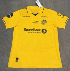 (S-4XL) 26-27 FK Bodo/Glimt Home Yellow Thailand Soccer Jersey AAA-7369