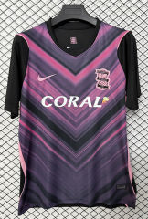 (S-4XL) 26-27 Birmingham City 2nd Away Black&Pink Thailand Soccer Jersey AAA-2044