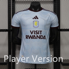 Player Version 26-27 Aston Villa 2nd Away Light Blue Thailand Soccer Jersey AAA-888