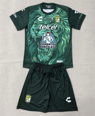 26-27 Club León Home Green Soccer Uniform-AY