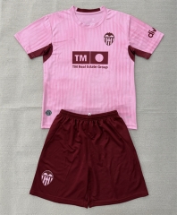 26-27 Valencia 2nd Away Pink Soccer Uniform-AY