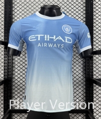(S-3XL) Player Version 26-27 Manchester City Home Blue Thailand Soccer Jersey AAA-5982