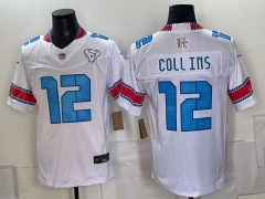Houston Texans 5 Generations White #12 NFL Jersey-0840