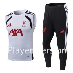 (S-3XL) Player Version 26-27 Liverpool White Thailand Soccer Vest Uniform-9926