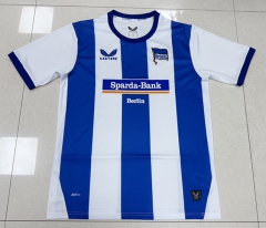 (S-4XL) 26-27 Hertha BSC Home Blue&White Thailand Soccer Jersey AAA-6032