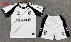 26-27 Vitória de Guimarães Home White Kid/Youth Soccer Uniform-3162