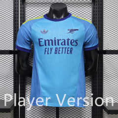 Player Version 26-27 Arsenal Goalkeeper Blue Thailand Soccer Jersey AAA-888
