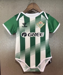 26-27 Real Betis Home White&Green Baby Soccer Uniform-6400