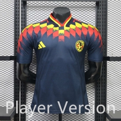 (S-3XL) Player Version 26-27 Retro Version Club America Blue Thailand Soccer Jersey AAA-888