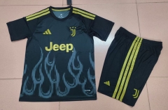 26-27 Juventus 2nd Away Black Soccer Uniform-6916