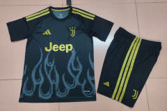 26-27 Juventus 2nd Away Black Soccer Uniform-6916