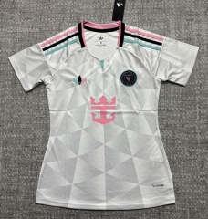 26-27 Inter Miami CF 2nd Away White Women Thailand Soccer Jersey AAA-4506