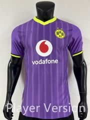 Player Version 26-27 Dortmund 2nd Away Purple Thailand Soccer Jersey AAA-0871