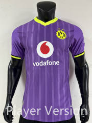 Player Version 26-27 Dortmund 2nd Away Purple Thailand Soccer Jersey AAA-0871