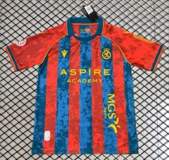 (S-4XL) 26-27 Cultural y Deportiva Leonesa Red&Blue Thailand Soccer Jersey AAA-5091