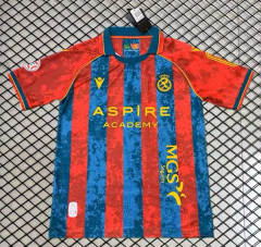 (S-4XL) 26-27 Cultural y Deportiva Leonesa Red&Blue Thailand Soccer Jersey AAA-5091