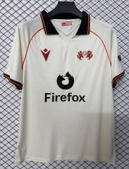 (S-4XL) 26-27 Wrexham 2nd Away Beige Thailand Soccer Jersey AAA-2044