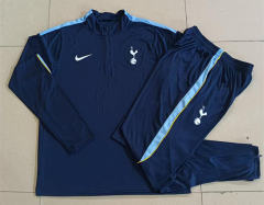 26-27 Tottenham Hotspur Royal Blue Thailand Soccer Tracksuit-815