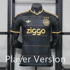 Player Version 26-27 Ajax Away Black Thailand Soccer Jersey AAA-888
