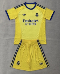 26-27 Real Madrid Goalkeeper Yellow Soccer Uniform-AY