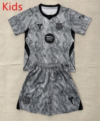 26-27 Special Version Barcelona Goalkeeper Grey Kids/Youth Soccer Uniform-AY