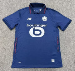 (S-4XL) 26-27 Lille 2nd Away Royal Blue Thailand Soccer Jersey AAA-8025