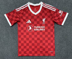 (S-4XL) 27-28 Liverpool Home Red Thailand Soccer Jersey AAA-5931