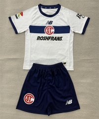 26-27 Deportivo Toluca FC Away White Soccer Uniform-AY