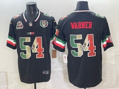 San Francisco 49ers 3 Generations Black #54 NFL Jersey-0840