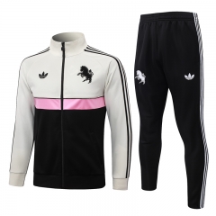 26-27 Juventus FC Black&White Thailand Soccer Jacket Uniform-815