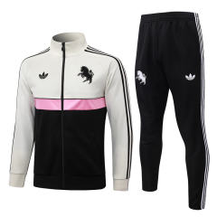 26-27 Juventus FC Black&White Thailand Soccer Jacket Uniform-815