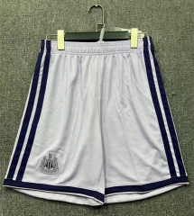 26-27 Newcastle United 2nd Away White Thailand Soccer Shorts