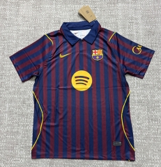 (S-4XL) 27-28 Barcelona Home Red&Blue Thailand Soccer Jersey AAA-4506