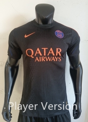 Player Version 26-27 Paris SG Black Thailand Training Soccer Jersey AAA-0871