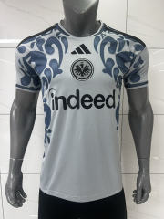 (S-4XL) 26-27 Eintracht Frankfurt 2nd Away Light Grey Thailand Soccer Jersey AAA-9809
