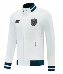 26-27 Napoli White Thailand Soccer Jacket-LH