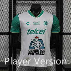 (S-3XL) Player Version 26-27 Club León Away White Thailand Soccer Jersey AAA-888