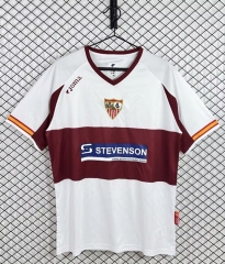 Retro Version 05-06 Sevilla White Thailand Soccer Jersey AAA-3257
