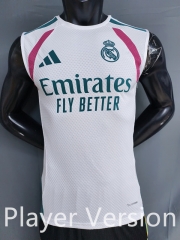 (S-3XL) Player Version 26-27 Real Madrid White Thailand Soccer Vest-9926