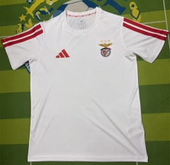 (S-4XL) 26-27 Benfica White Thailand Training Soccer Jersey AAA-5303