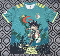 (S-4XL) 26-27 Comic Version Algeria Green Thailand Soccer Jersey AAA-2483