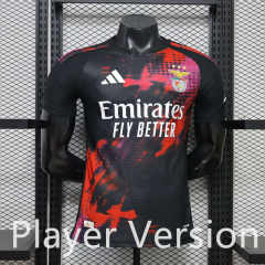 Player Version 26-27 Benfica 2nd Away Red&Black Thailand Soccer Jersey AAA-888
