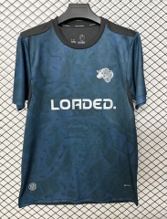 (S-4XL) 26-27 Derby County 2nd Away Royal Blue Thailand Soccer Jersey AAA-2044
