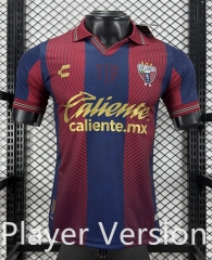 (S-4XL) With Sponsor Player Version 26-27 Atlante FC Home Red&Blue Thailand Soccer Jersey AAA-5982