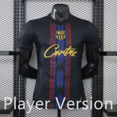 Player Version 26-27 Special Version Barcelona Black Thailand Soccer Jersey AAA-888