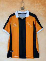 (S-4XL) 26-27 Hull City Home Orange&Black Thailand Soccer Jersey AAA-2315