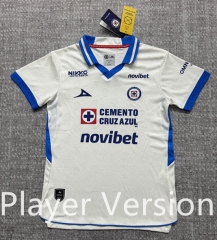 Player Version 26-27 Cruz Azul Away White Women Thailand Soccer Jersey AAA-4506